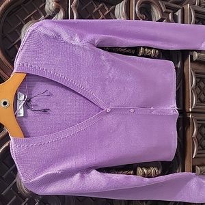 NWT Lavendar Cardigan